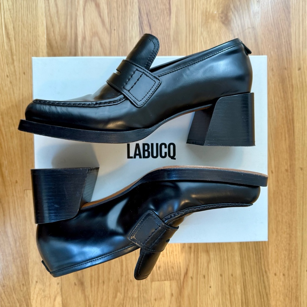 LABUCQ Kitty Loafer Black - In Box - Sz 40 / 9-10